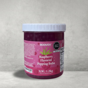 POPPING BOBA FRAMBUESA 1.2 KG BODUO